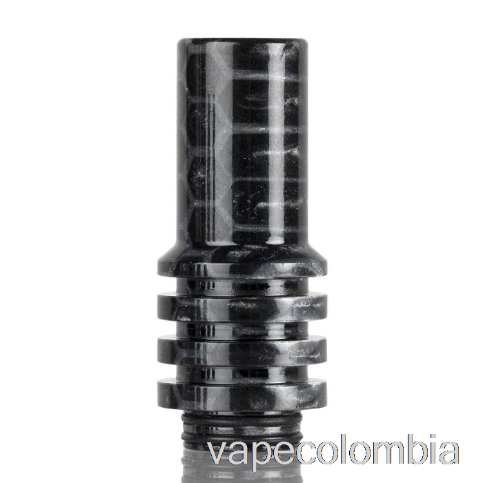 Vape Recargable 810 Chimenea Piel De Serpiente Punta De Goteo Negro